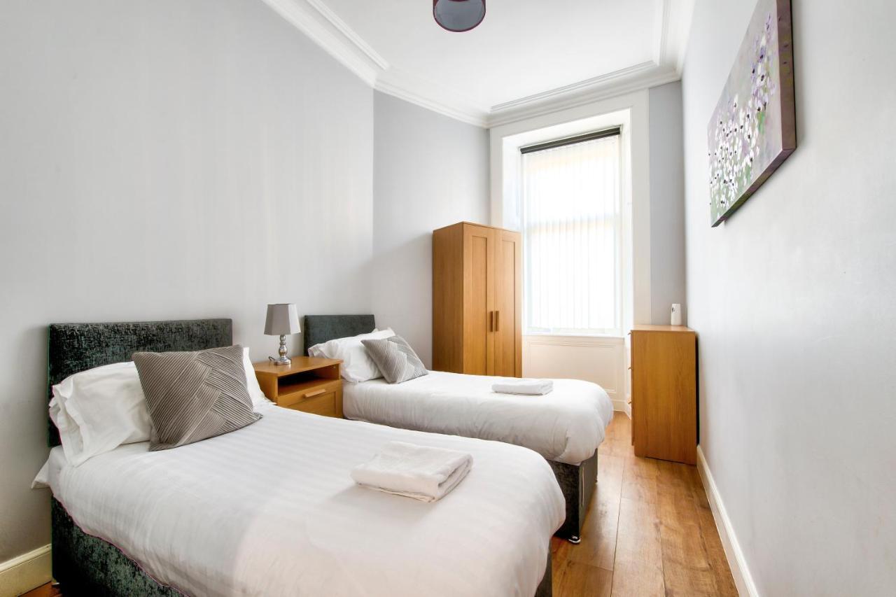 Edinburgh City Central Apartment Sleeps 6 Free Parking Luaran gambar