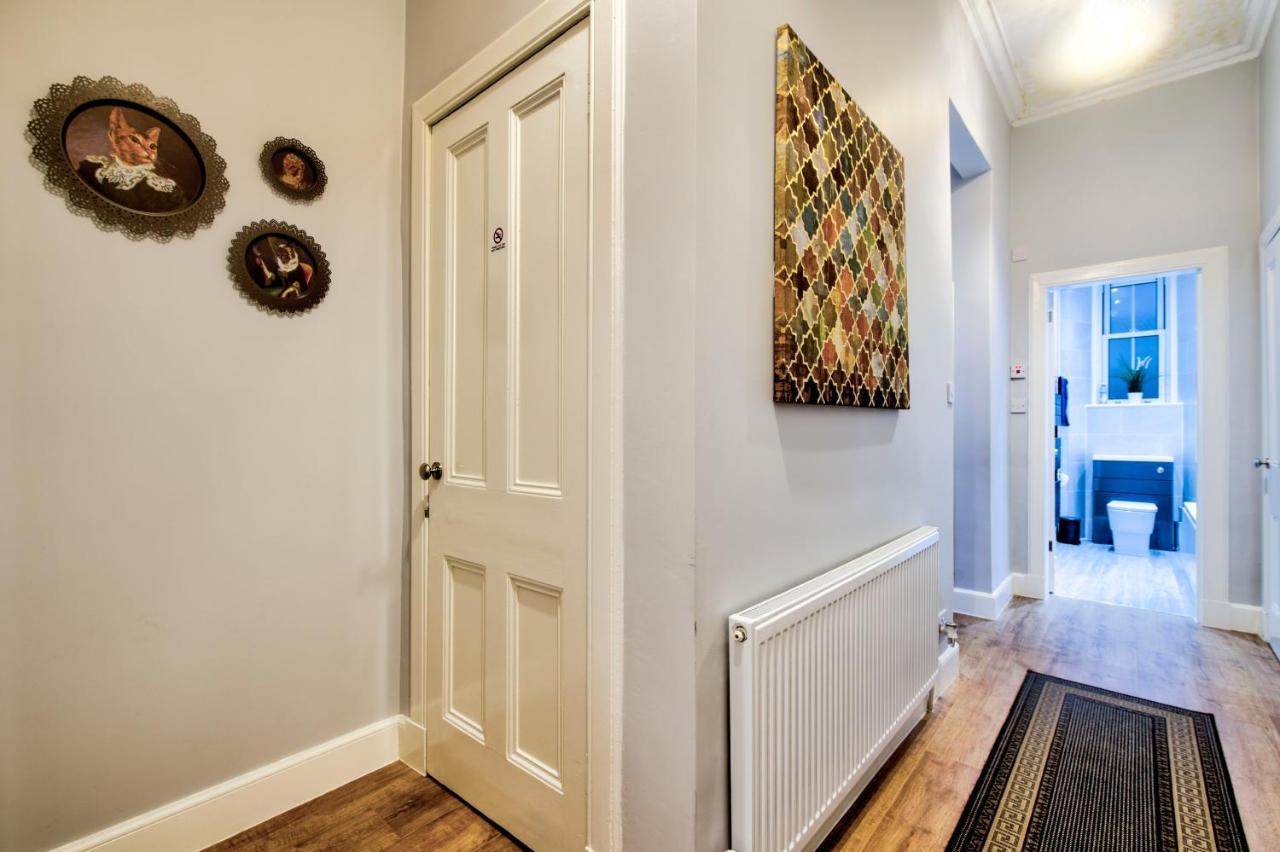 Edinburgh City Central Apartment Sleeps 6 Free Parking Luaran gambar